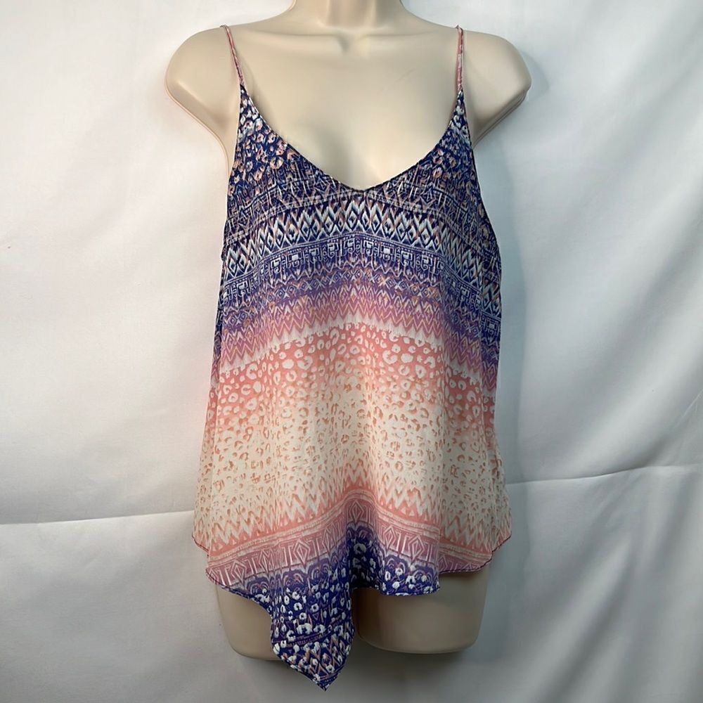 Rory Beca Ombré Silk top size small EUC